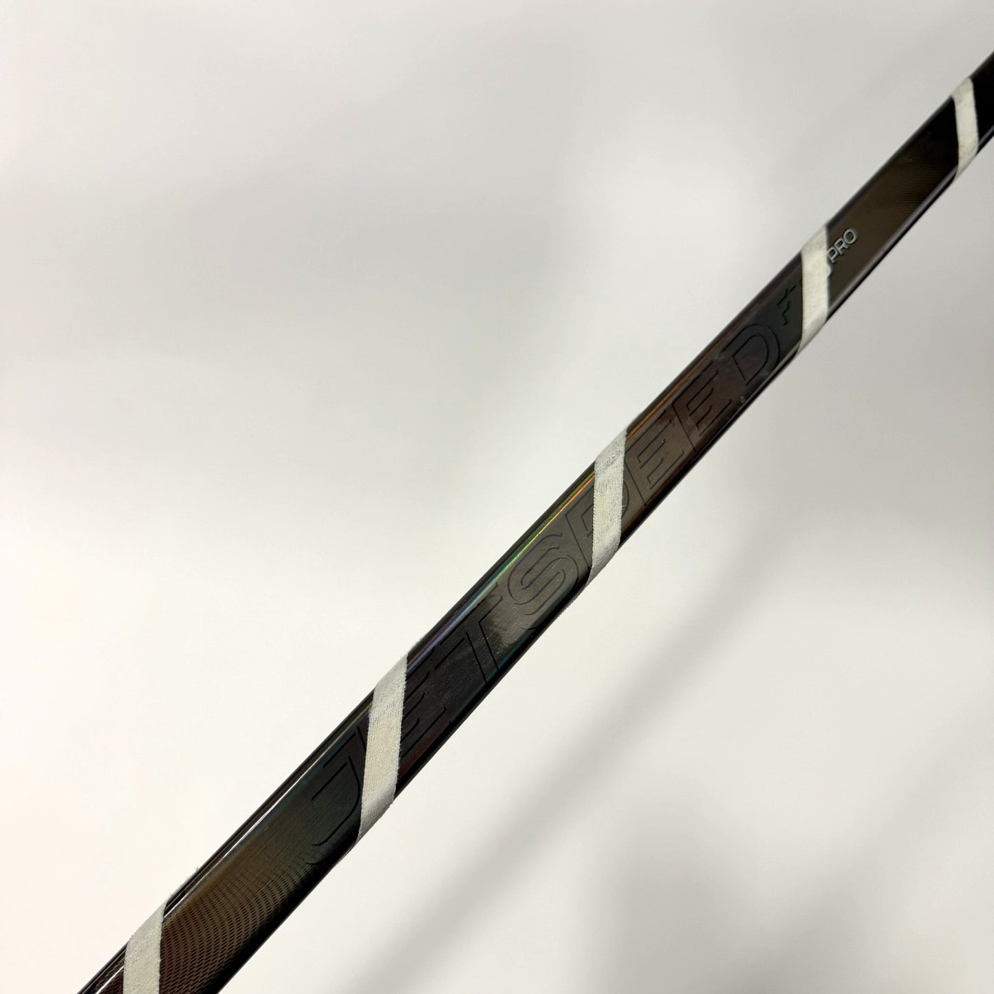 Used Right Black CCM Jetspeed FT8 Pro | 85 Flex P40 Square Toe Curve Grip | AB440