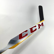 New Regular CCM EFlex 5 Pro Lite Goalie Stick | Red Gold | 25" Paddle | Heel Curve| Markstrom | M512