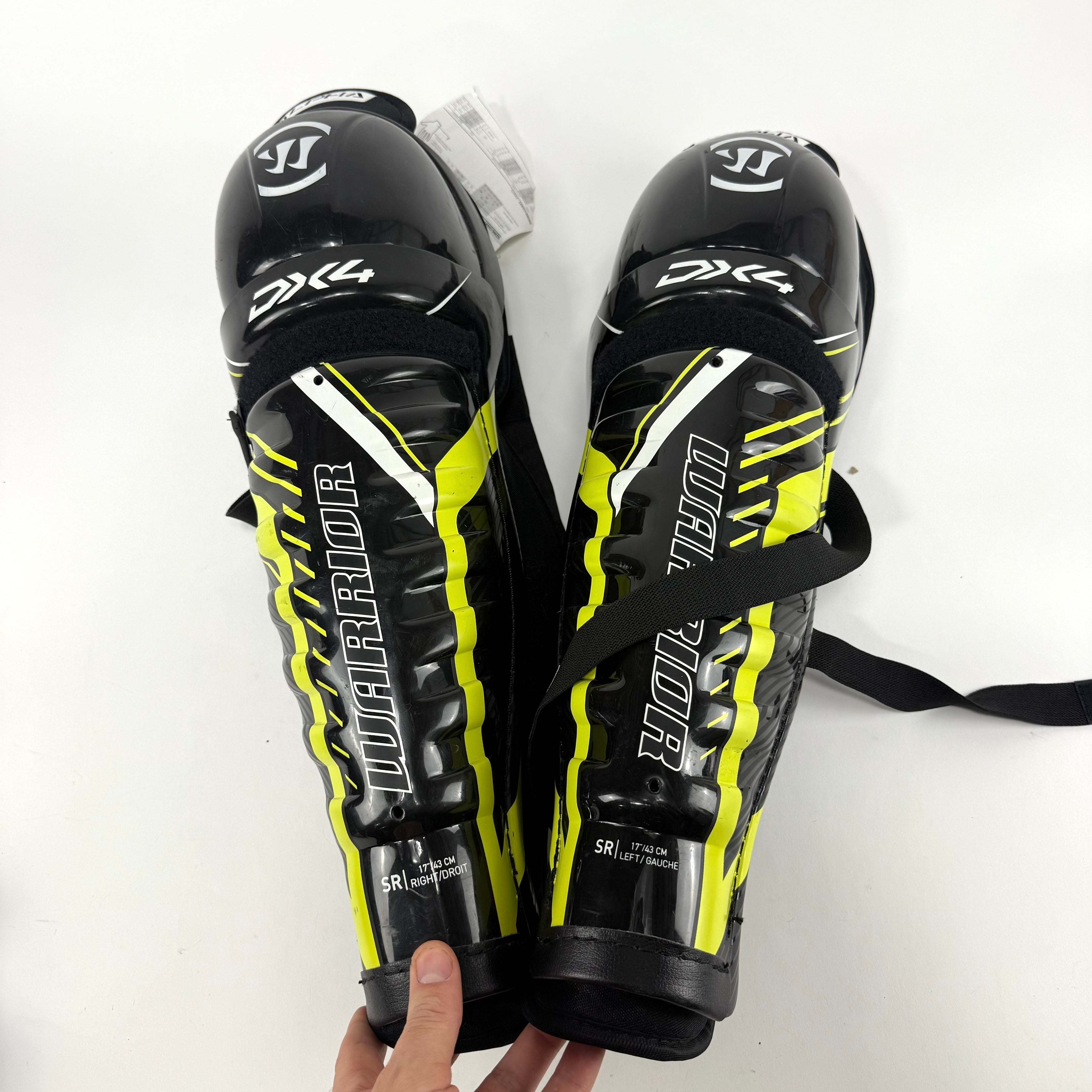 New Warrior Alpha DX4 Shin Guards | 17" - Top Flight Hockey