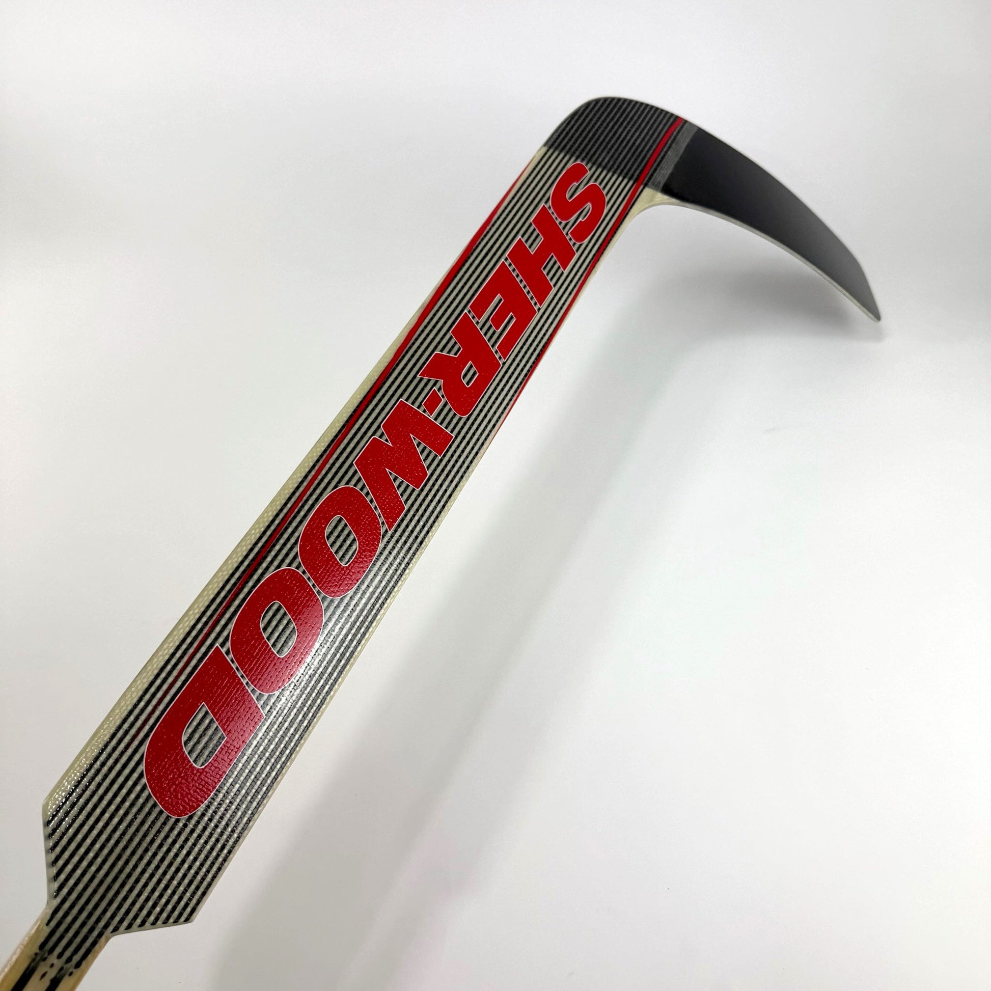 New Wood Regular Sherwood GS350 Goalie Stick | 25" | P31 Curve | E383 - Top Flight Hockey