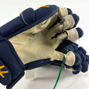 Used Navy STL Blues True Catalyst 9x Gloves | 13.5" | Joseph | D112 - Top Flight Hockey