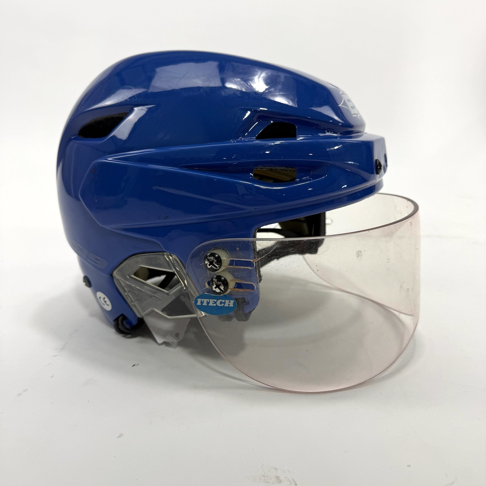 Used Royal Easton S19 Helmet With Itech Visor | Medium | #A11 - Top Flight Hockey