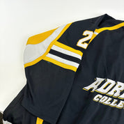 Used Adrian College Black Harrow Mens Game Jersey | Size XL | #29