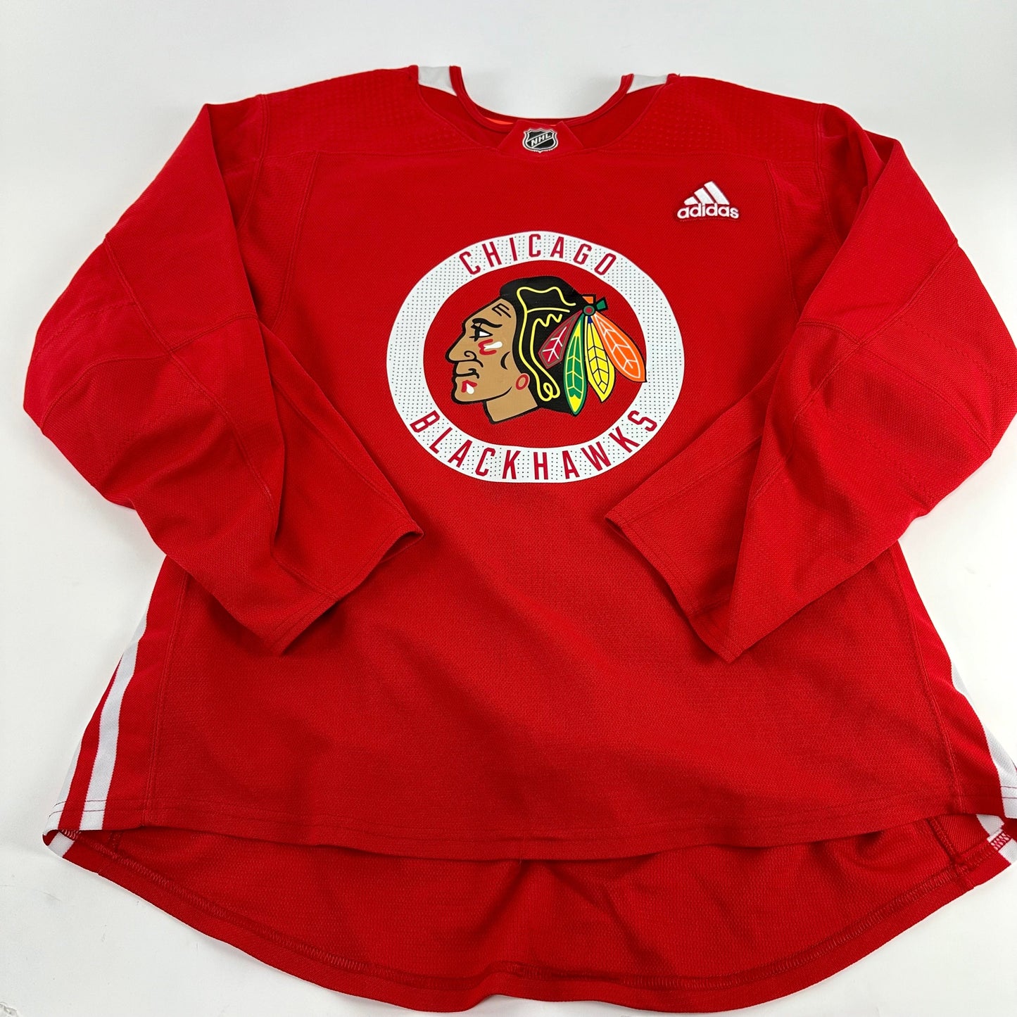 ZAITSEV #22 - Red Chicago Blackhawks Practice Jersey - Adidas MIC Size 56