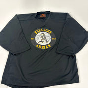 Used Adrian College Black Flow Hockey Practice Jersey | Senior Medium