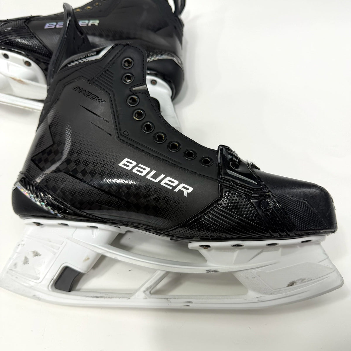 Lightly Used Bauer Supreme Shadow Skates | 10.5 Fit 3 | AB713