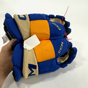 New STL Blues Heritage CCM Jetspeed Pro Gloves | 14" | Pitlick | D155 - Top Flight Hockey