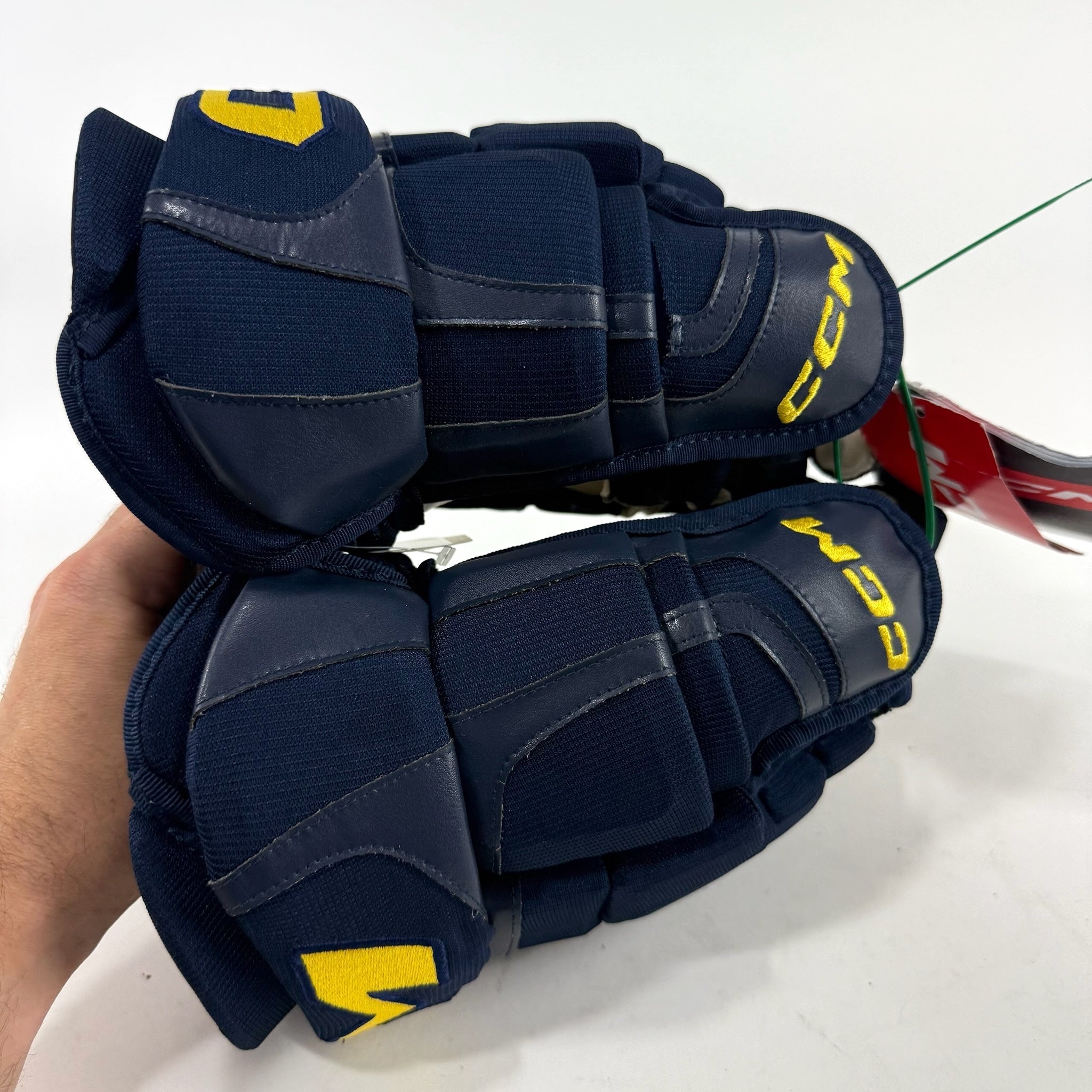 New Navy STL Blues CCM HGCL Pro Gloves | 14" | Perunovic | D181 - Top Flight Hockey