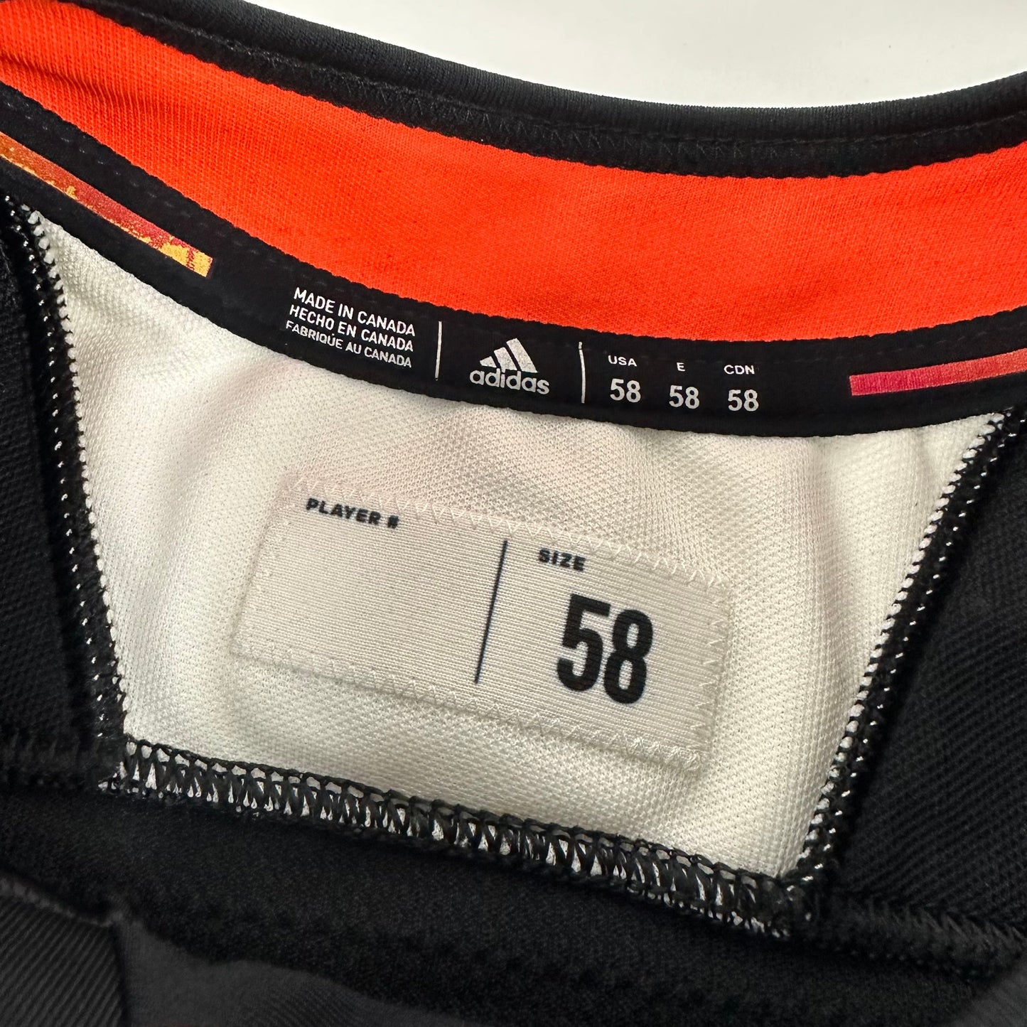 BRENTON #54 - Black Chicago Blackhawks Practice Jersey - Adidas MIC Size 58