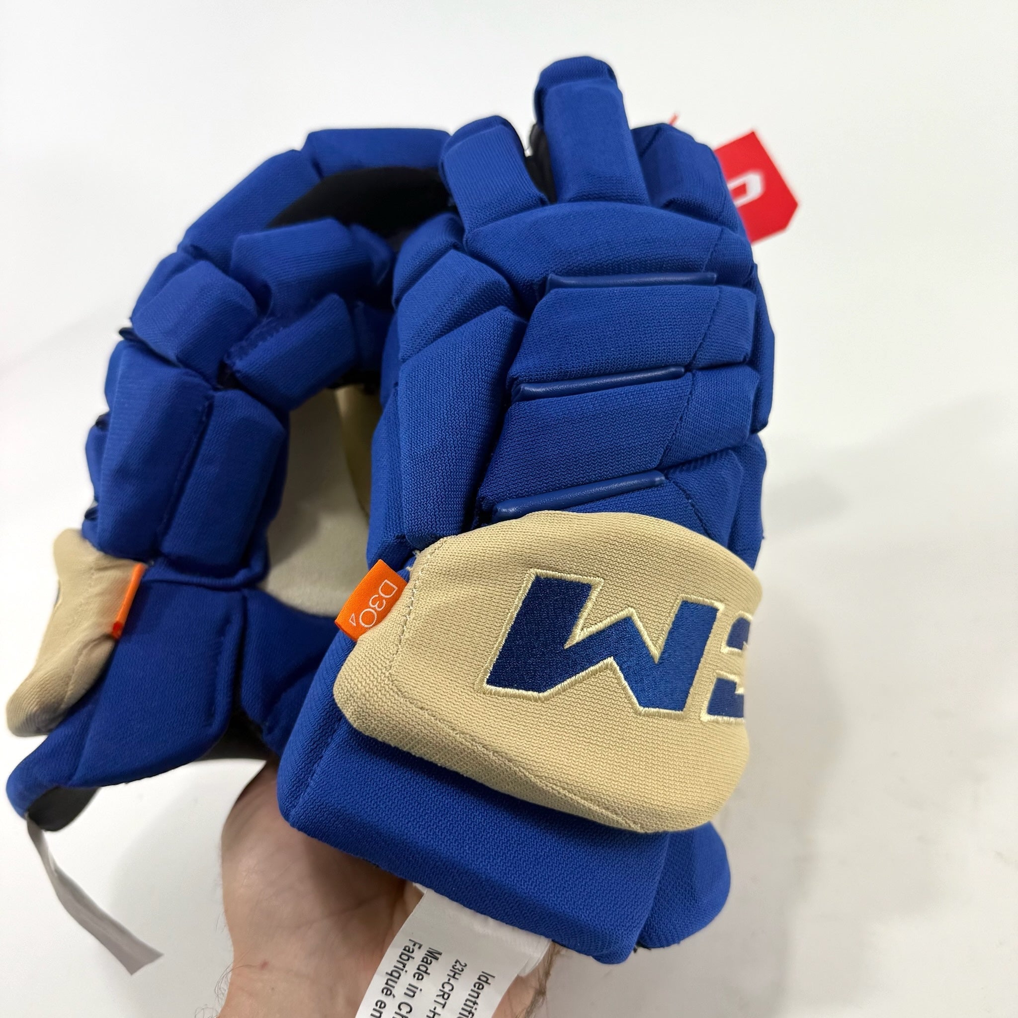 New STL Blues Heritage CCM Jetspeed Pro Gloves | 14" | D146 - Top Flight Hockey