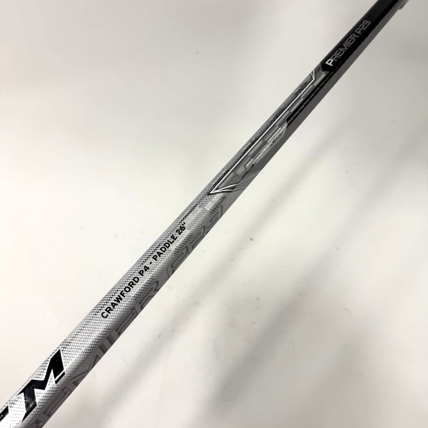 New Full Right CCM Premier P2.9 Goalie Stick | 26" Paddle P4 Curve | F17