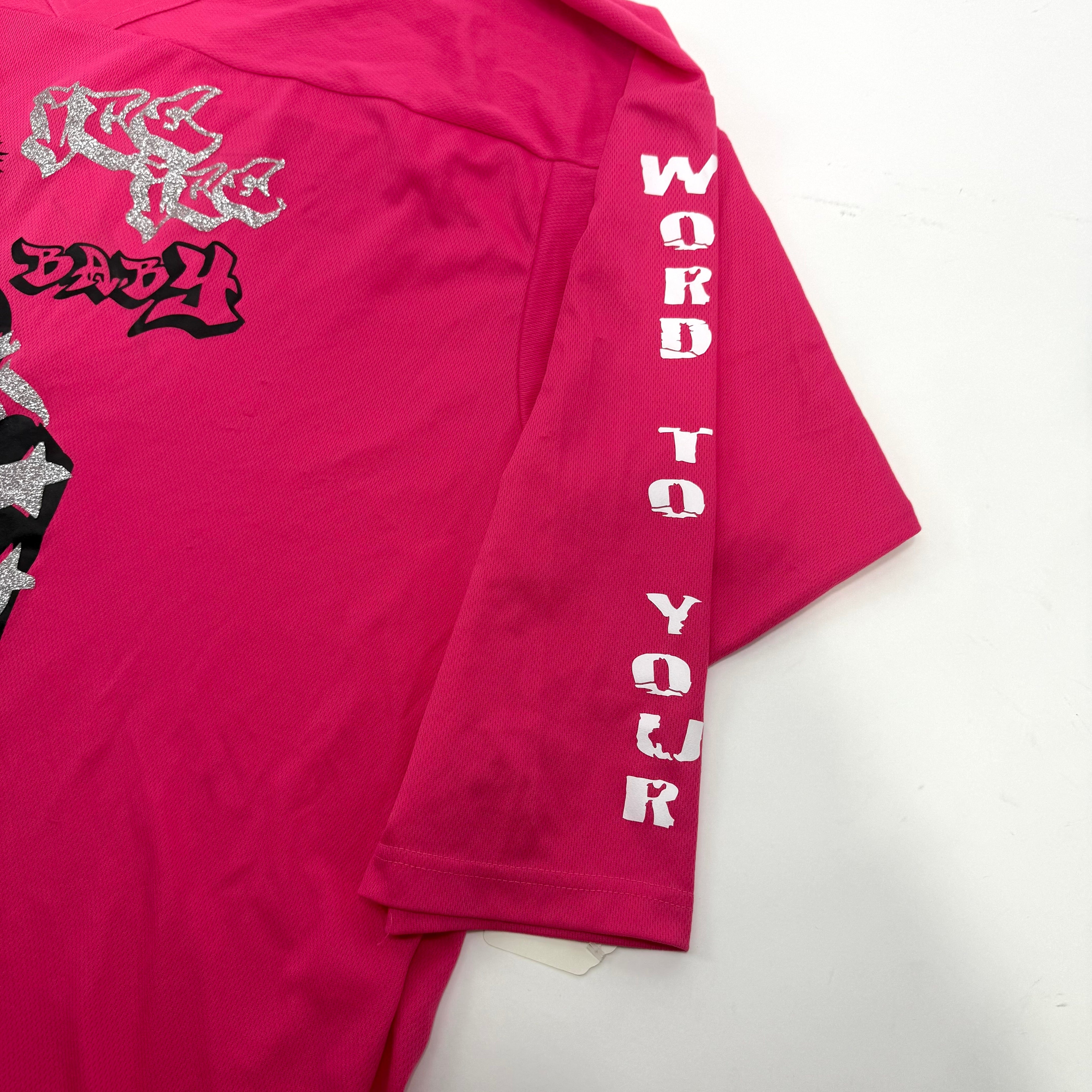 Used Pink Ice Ice Baby Jersey | Large | A101 - Top Flight Hockey