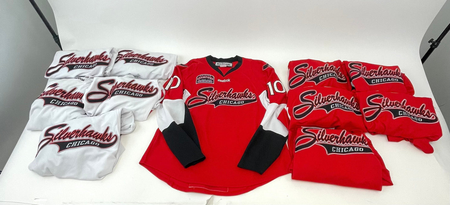 Consignment - x11 SilverHawks Hockey Jerseys - Top Flight Hockey
