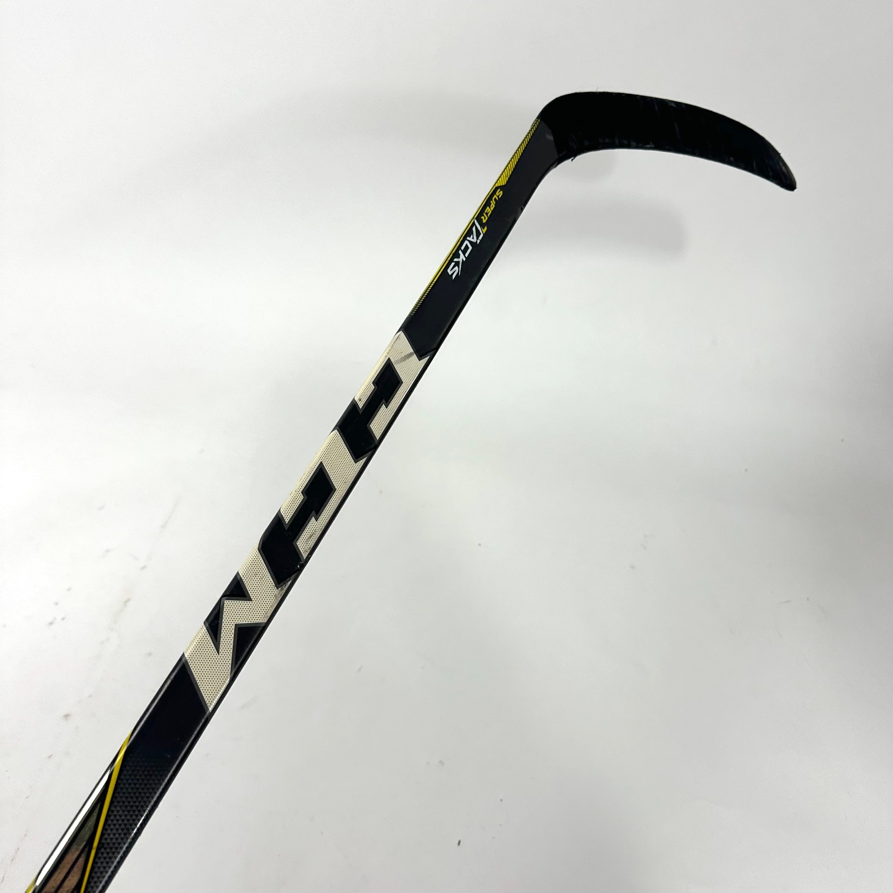 Used Left CCM Super Tacks 90 Flex Heel Curve Grip | RADULOV | G408