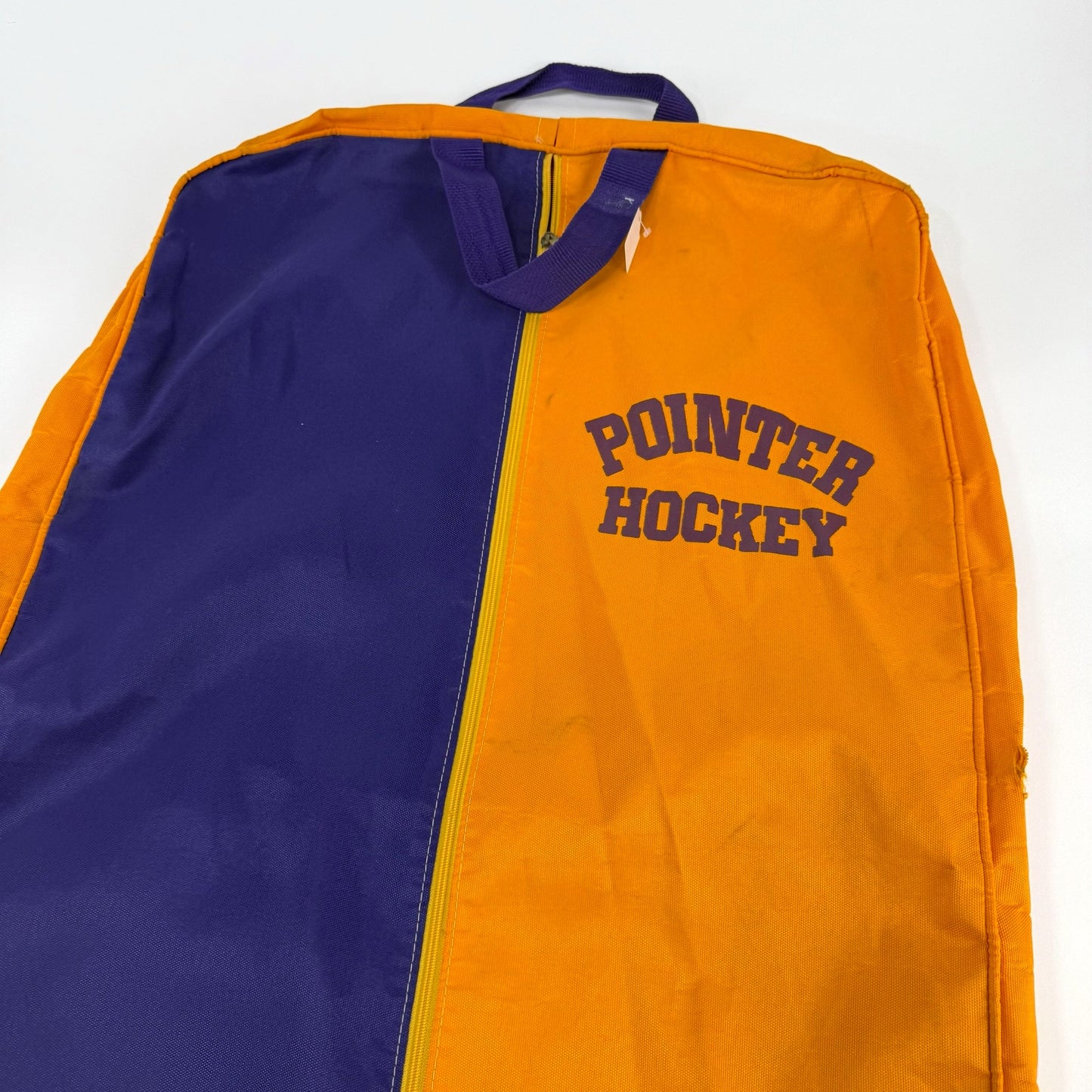 Used Yellow and Purple Pointers Hockey Jersey Bag | E354 - Top Flight Hockey