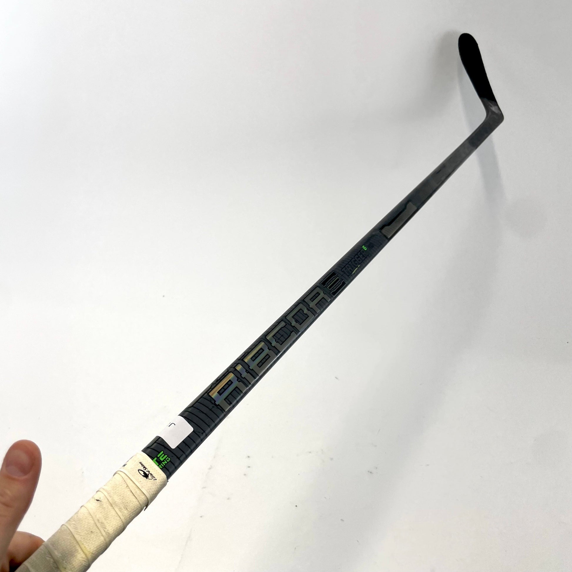 Maceachern | St Louis Blues | Used Left Handed CCM Ribcore Trigger 6 Pro P28 Curve 85 Flex Grip J269 - Top Flight Hockey