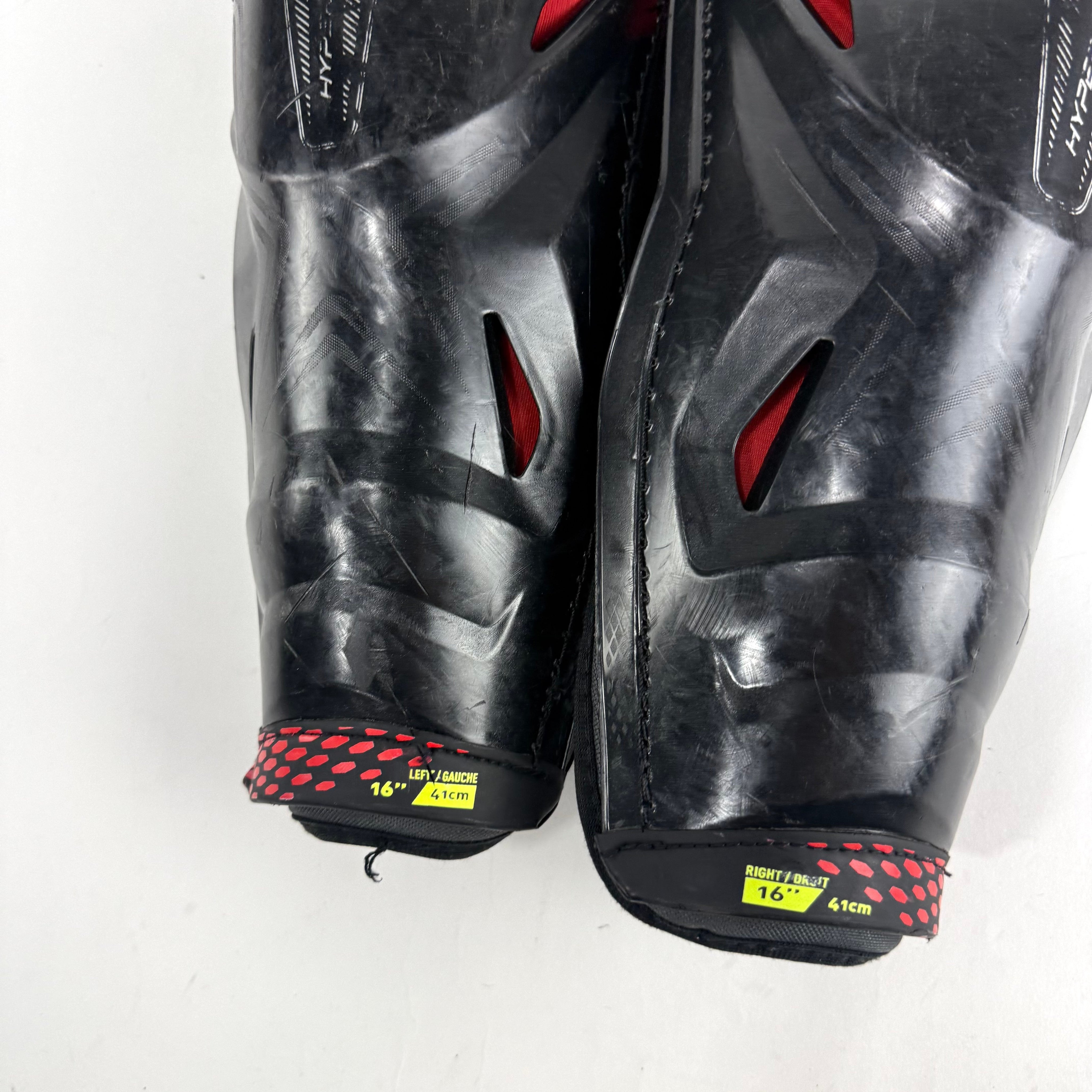 Used Bauer Vapor Hyperlite Shin Guards | 16" | E747 - Top Flight Hockey