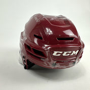 Brand New Small CCM Tacks 710 Burgundy Helmet - Top Flight Hockey