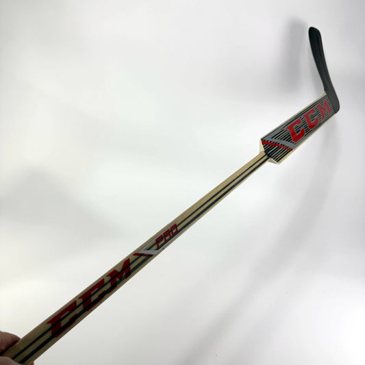 New Wood CCM Pro Goalie Stick | Regular | 27.5" Wedge Curve | H36