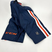 Brand New Navy Blue and Orange Edmonton Oilers CCM PP90c Shell - Multiple Sizes Available