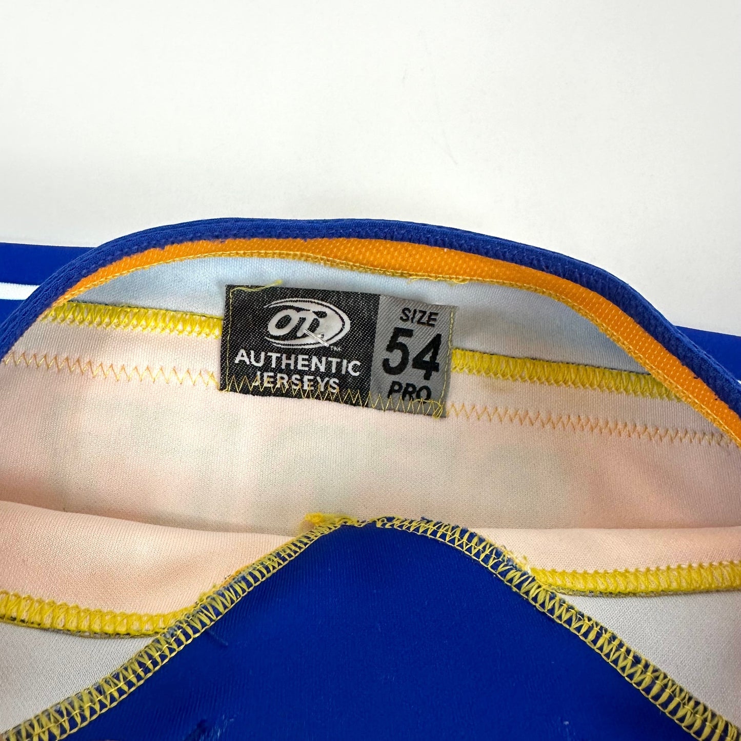 Used Gold and Royal St. Louis Junior Blues Jersey | Size 54 | K322 - Top Flight Hockey