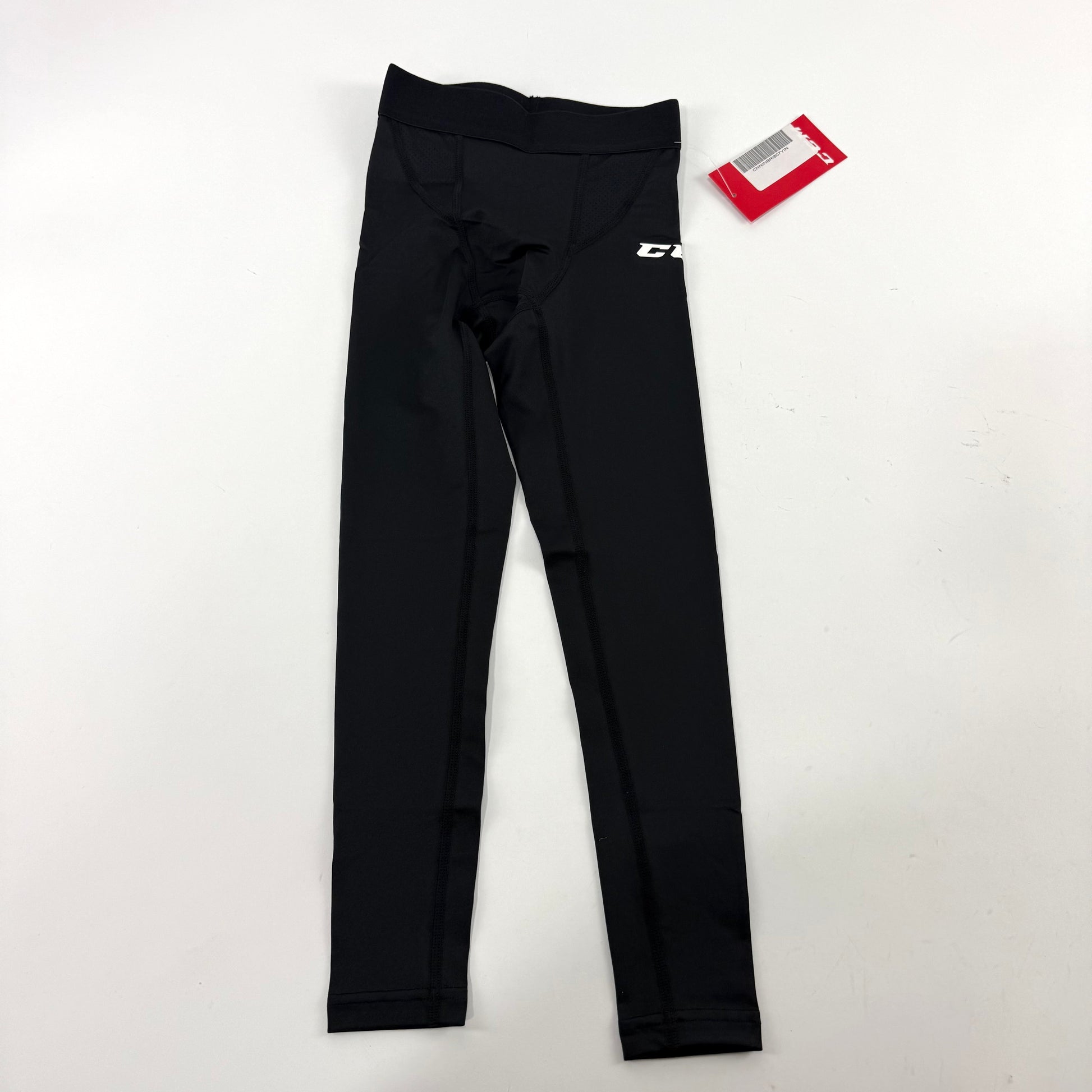 New Black CCM Youth Compression Pant | Youth S | #191520506605 - Top Flight Hockey