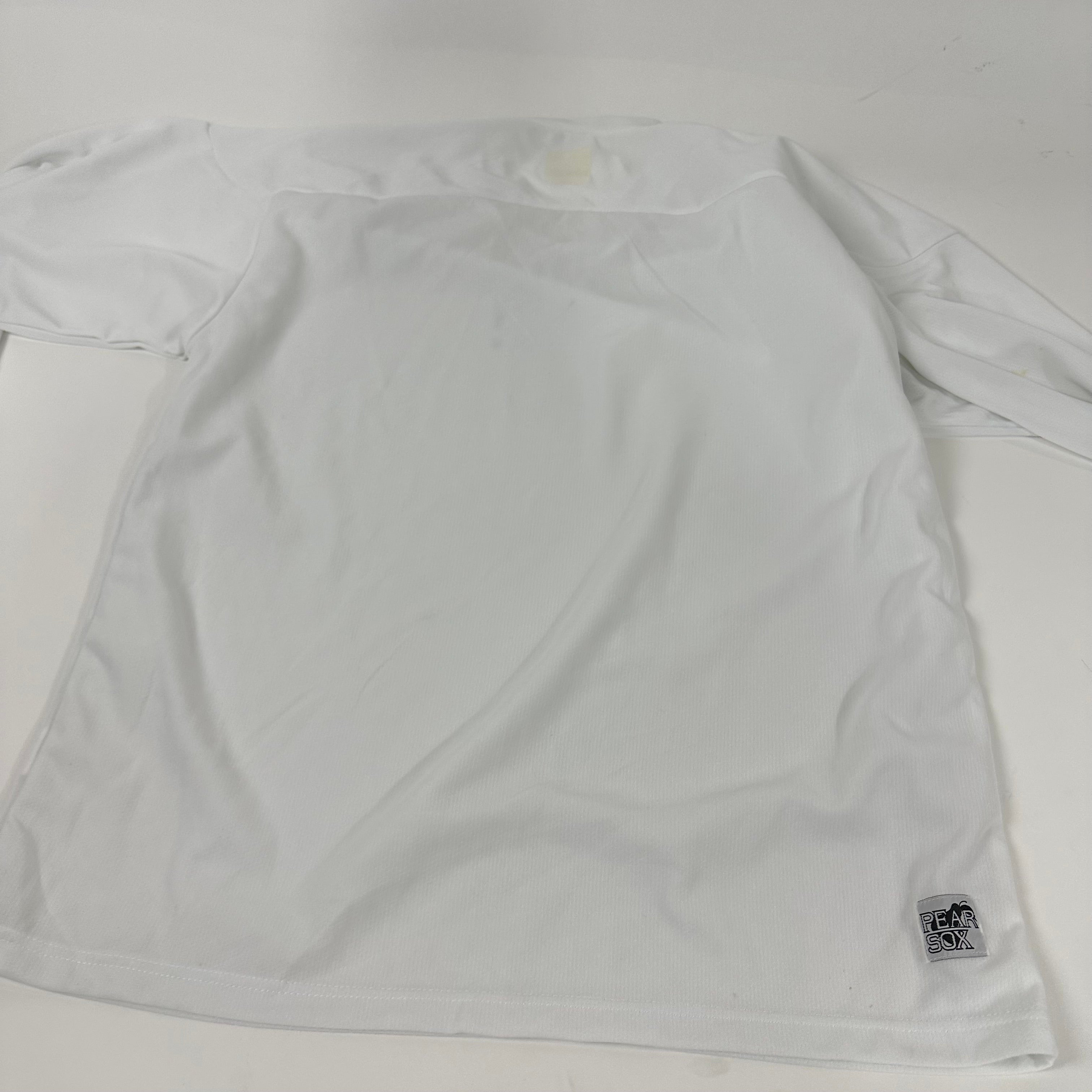 Brand New White Practice Jersey | Wear the Pear | Small - Top Flight Hockey