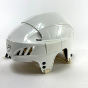 New White Reebok 4K Helmet | Small | L327 - Top Flight Hockey