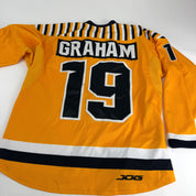 Yellow JOG Adrian College Game Jersey | Size 52 | Graham #19