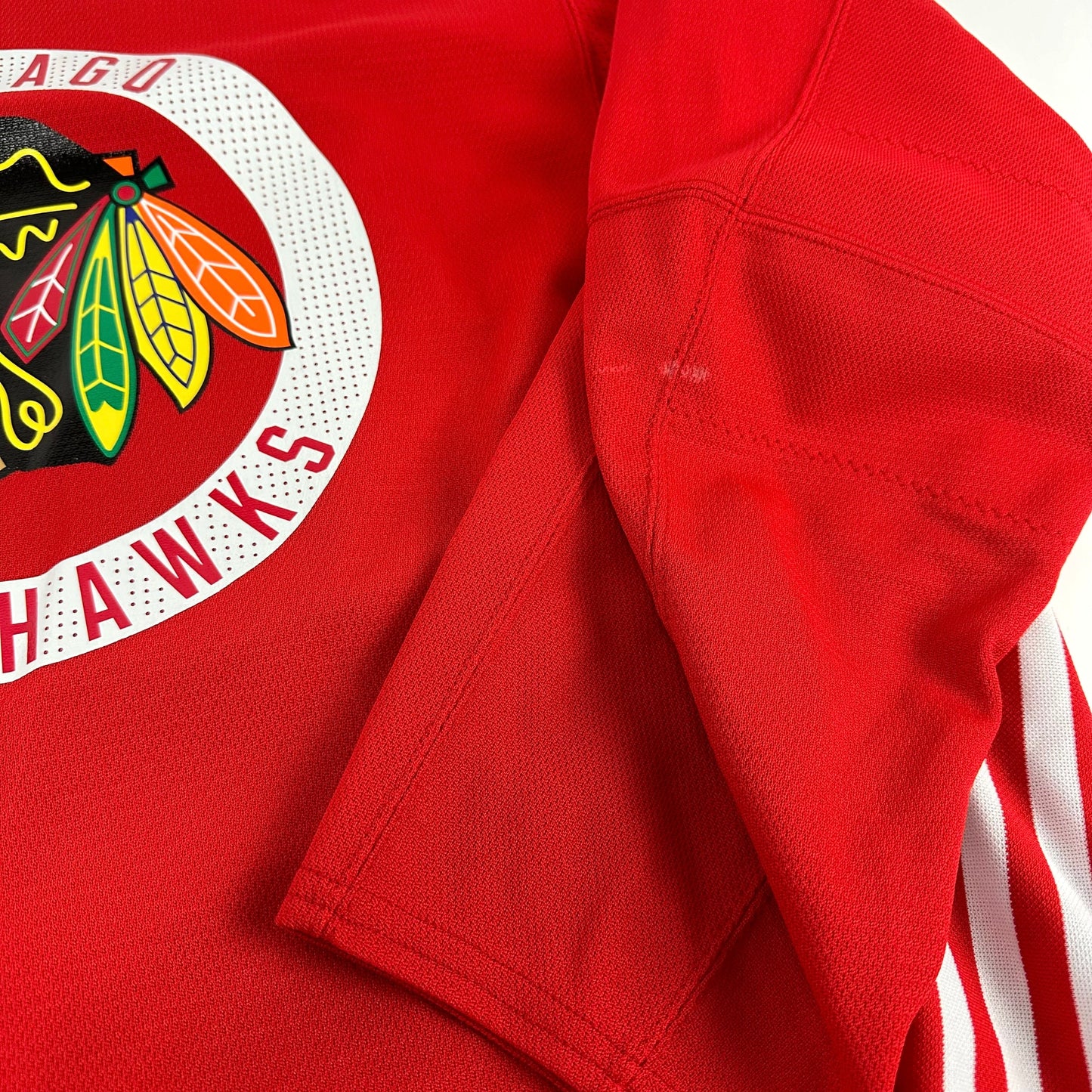 ROOS #48 - Red Chicago Blackhawks Practice Jersey - Adidas MIC Size 56