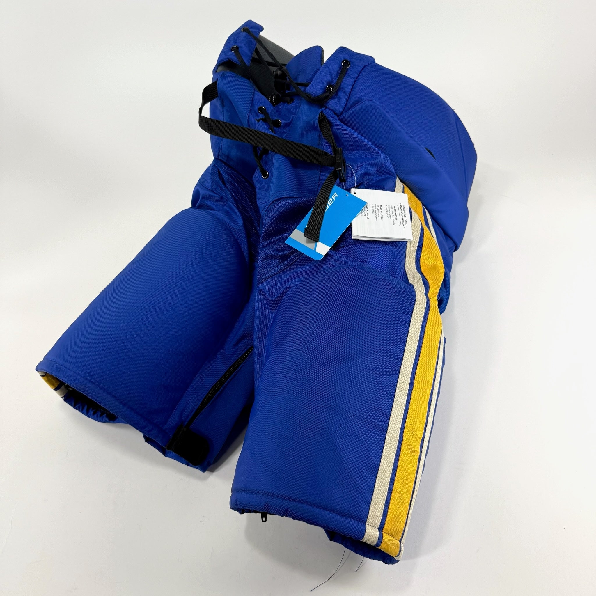 New STL Blues Heritage Bauer Nexus Pro Lite Pants | Senior Large | Hayes | J660 - Top Flight Hockey