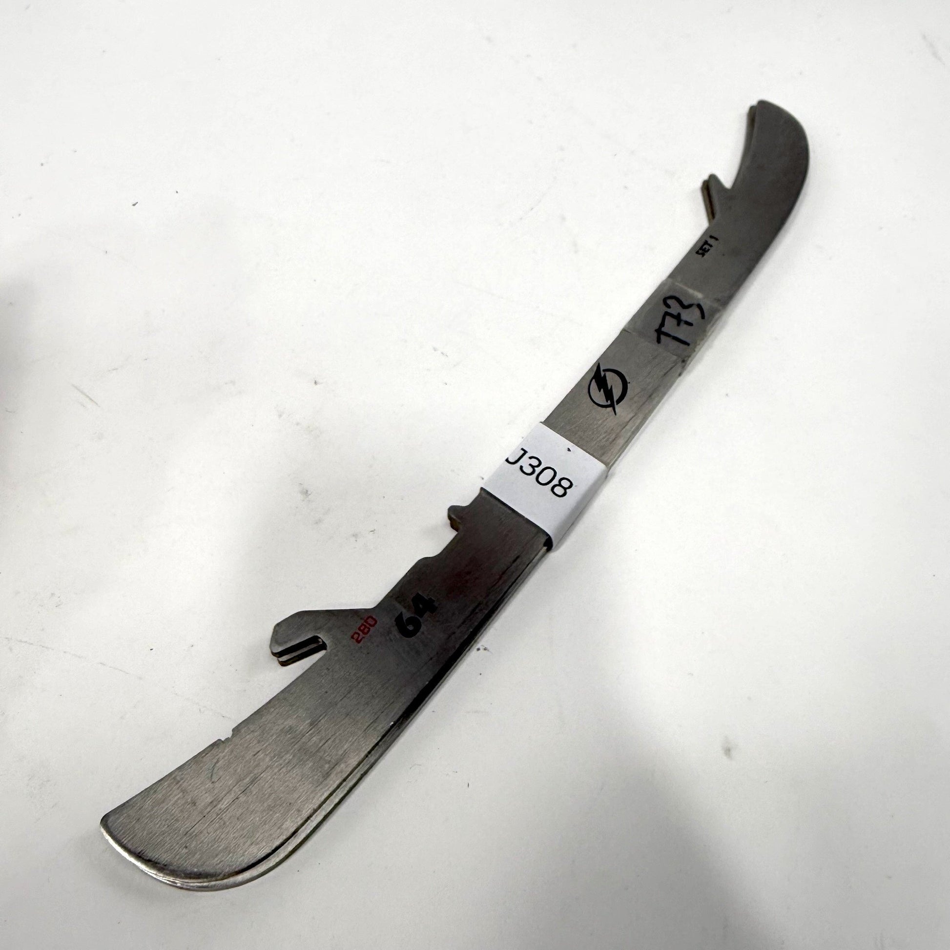 Used Bauer LS3 Steel | 280mm #64 Tampa Bay Lightning | J308 - Top Flight Hockey