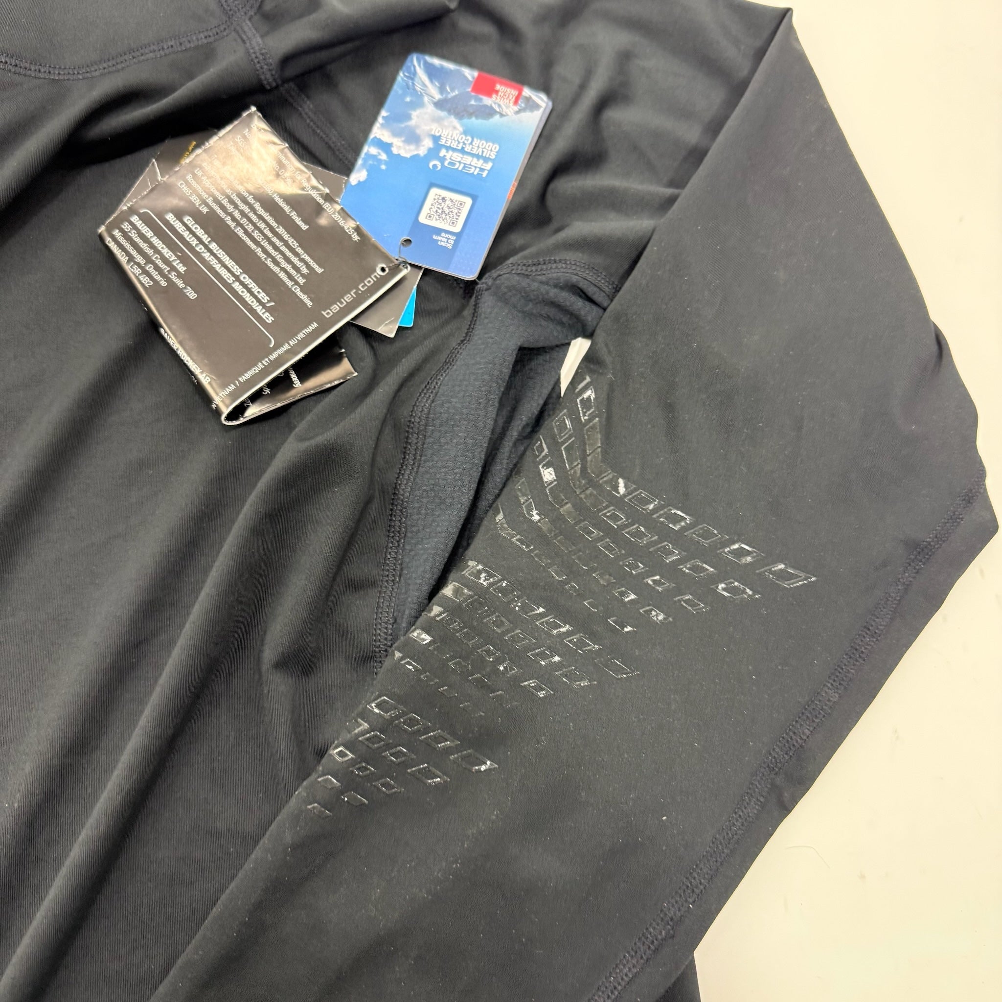 New Bauer Long Sleeve Neck Protect Shirt | XL | #A44 - Top Flight Hockey