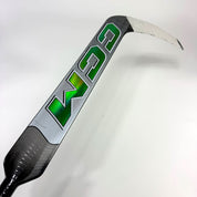 Used Regular Green CCM XF Pro Goalie Stick | 25" Paddle Custom P31 Curve | F301