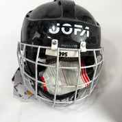 New Black Jofa 390 Hockey Helmet with Cage | Junior - Top Flight Hockey