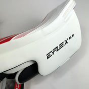 Brand New CCM 6.9 White, Red, and Black Glove and Blocker - Intermediate