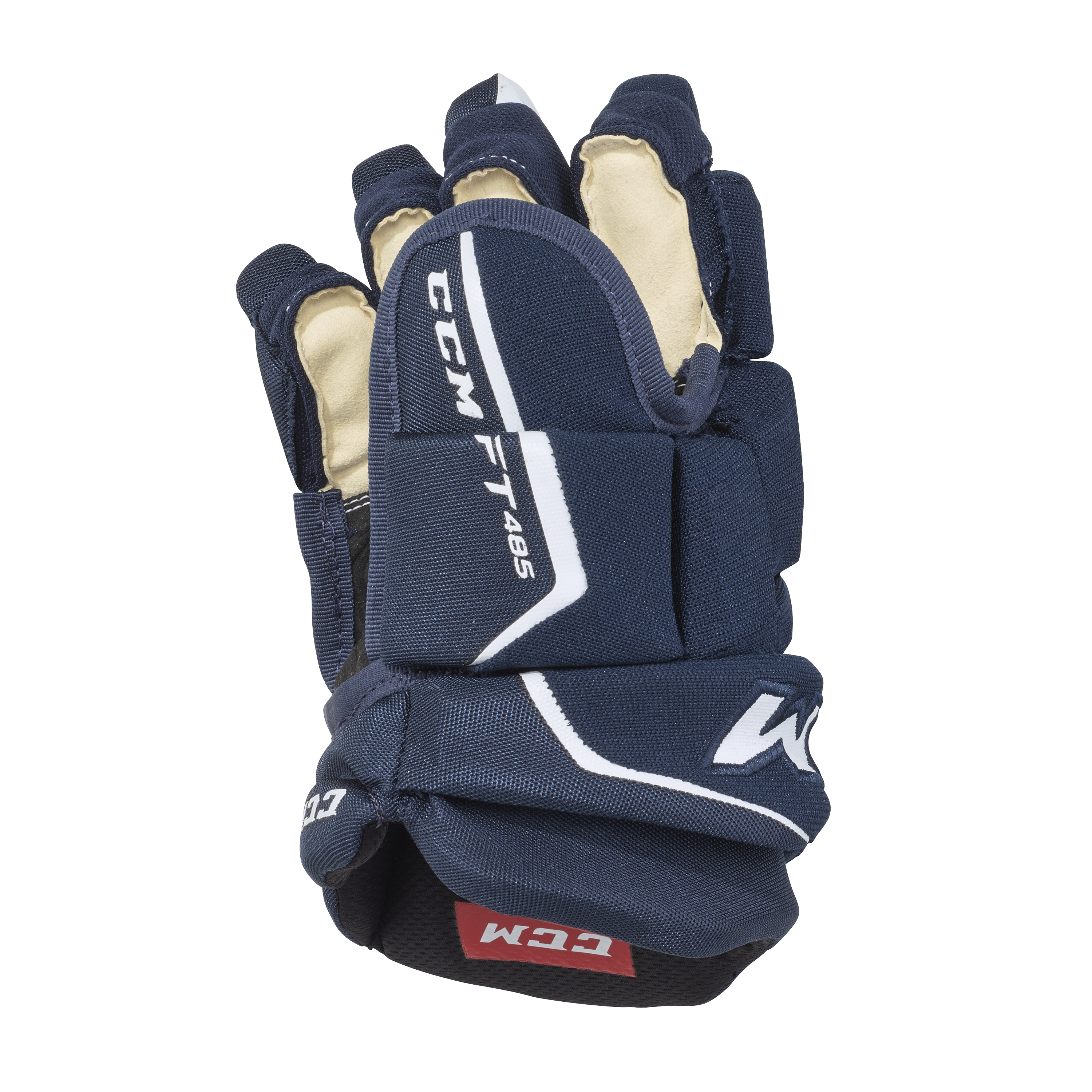 New CCM Navy Jetspeed FT485 Gloves | 10" | #191520281250 - Top Flight Hockey