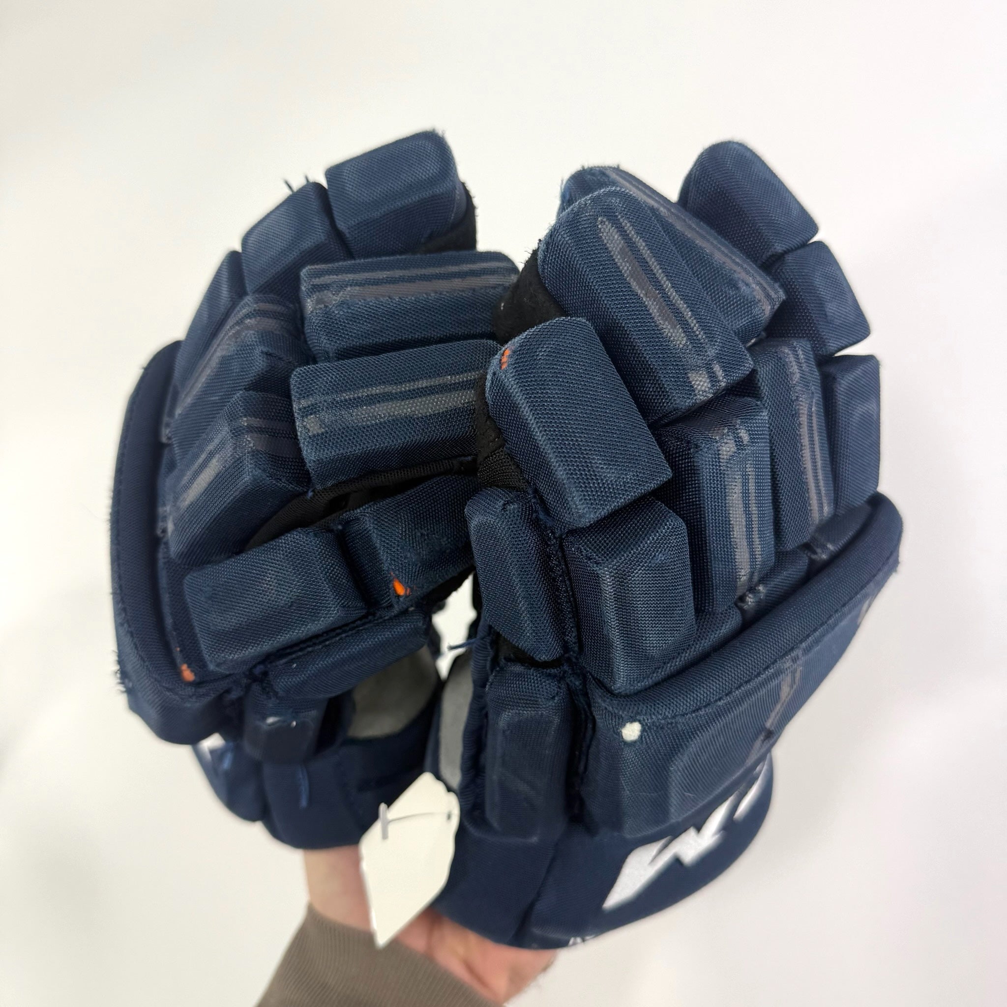 Used Navy CCM HGQL Gloves | 13" | D367