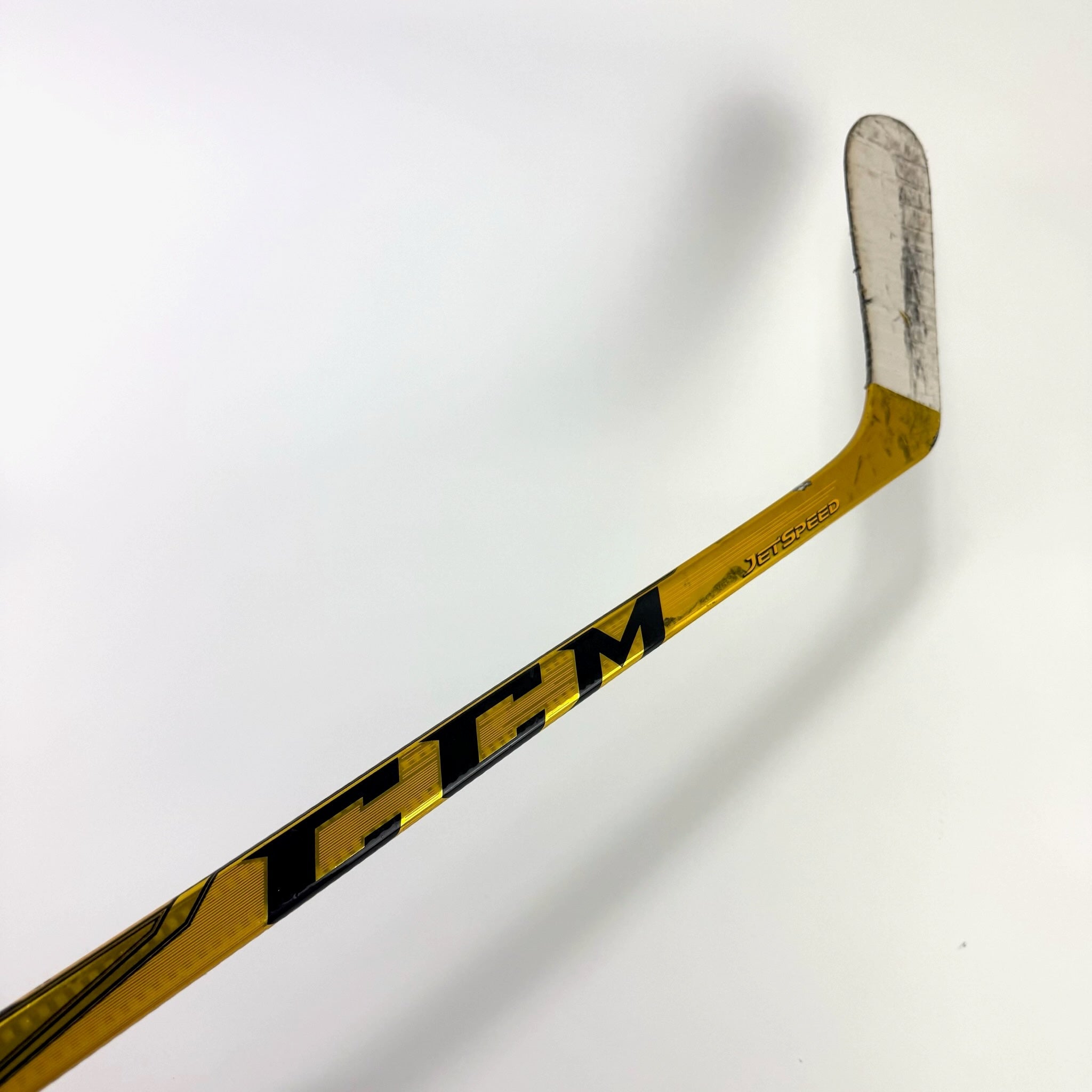 Used Left Gold CCM Jetspeed | 85 Flex P92 Curve Grip | Hollman | R831 - Top Flight Hockey