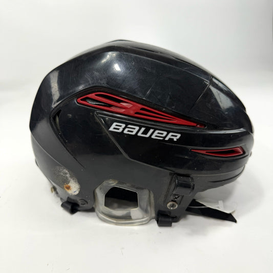 Used Black and Red Bauer IMS 11.0 Helmet | Senior Medium | J149