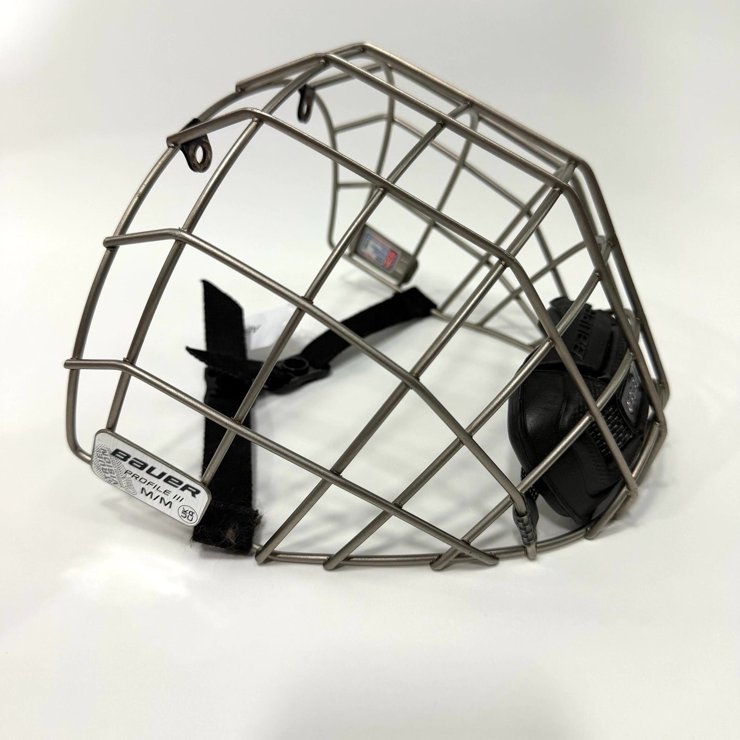 Like New Silver Bauer Profille III Cage | Medium | AB818
