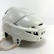 Used White CCM V08 Helmet | Small | L336 - Top Flight Hockey