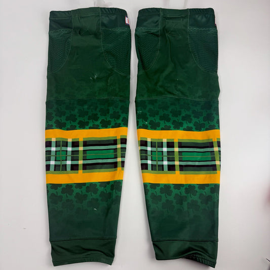 Like New Chicago Steel "Irish Night" Tidal Wave Hockey Socks