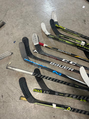 x10 Broken Hockey Sticks for Projects or Repair - Lot 1