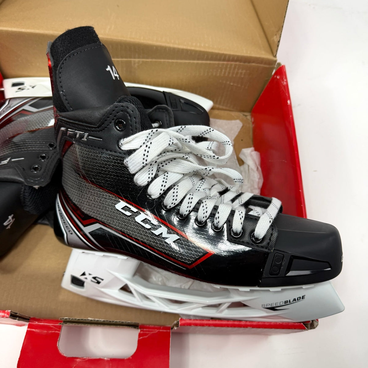 New CCM Jetspeed FT1 Skates | Size 11 1/4 D | CCM226 - Top Flight Hockey
