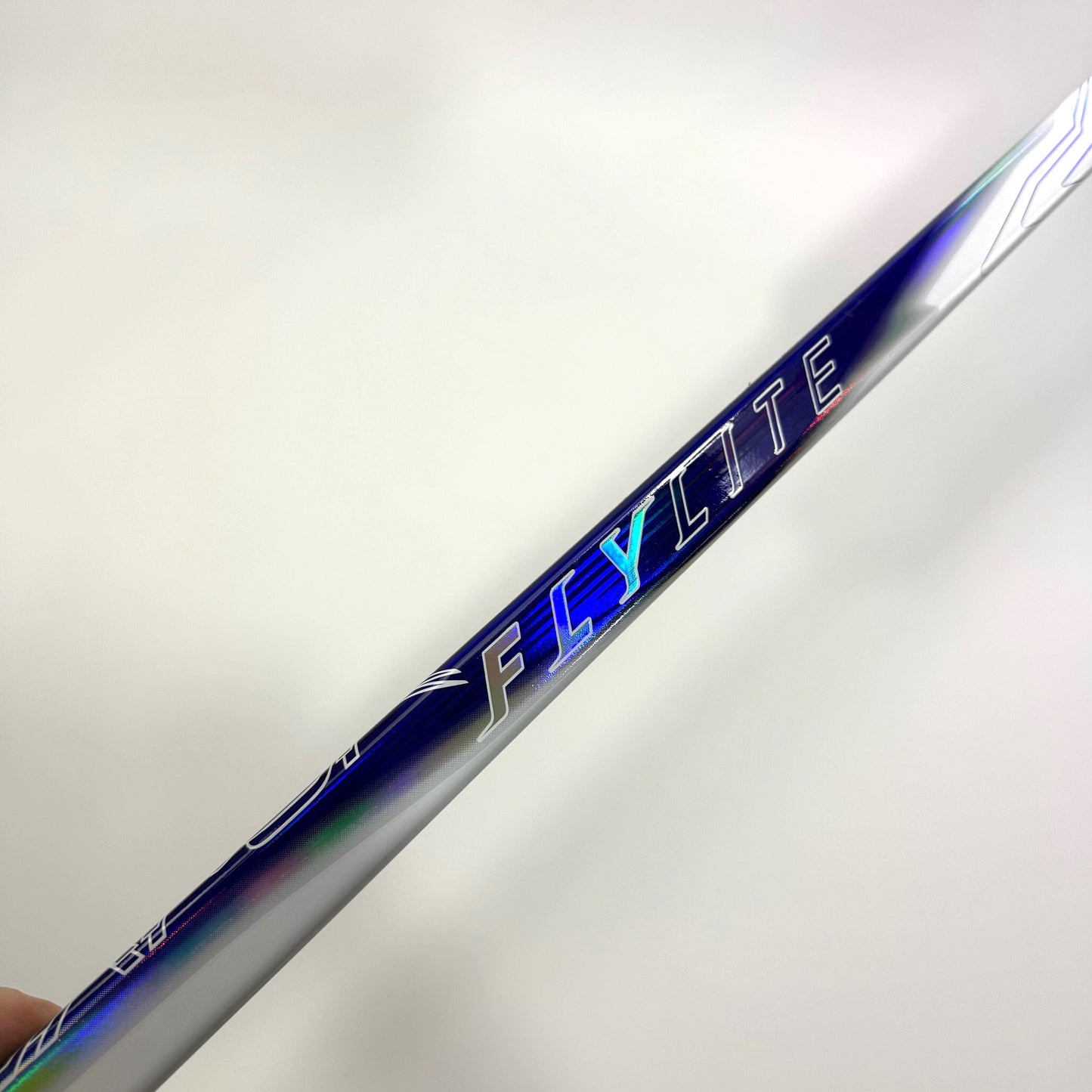 New Regular Purple and White Bauer Flylite Goalie Stick | 25.5" Paddle P31C Curve | BH430 - Top Flight Hockey