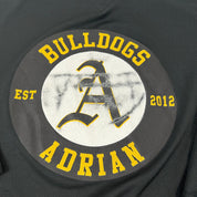 Used Adrian College Black Flow Hockey Practice Jersey | Senior Medium