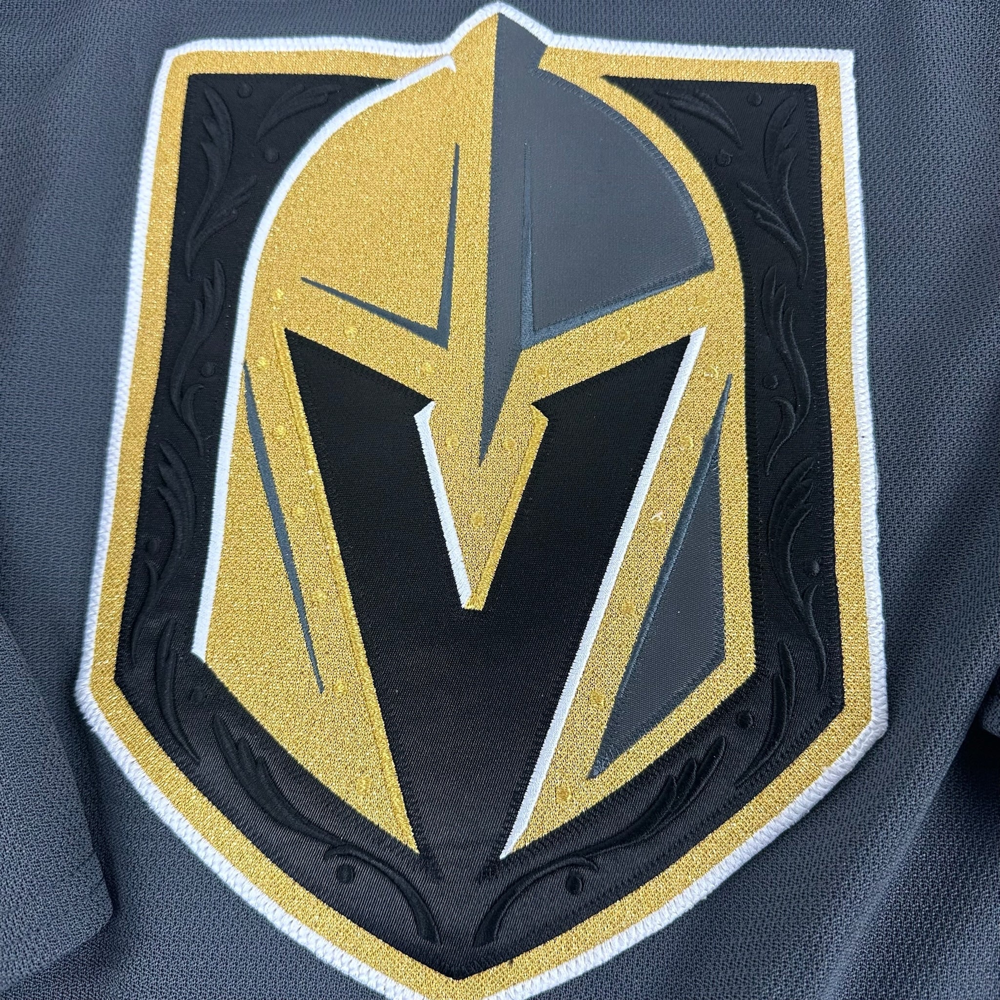 Brand New Home Primegreen Vegas Golden Knights MIC Made in Canada Blank Game Jersey - Size 60G