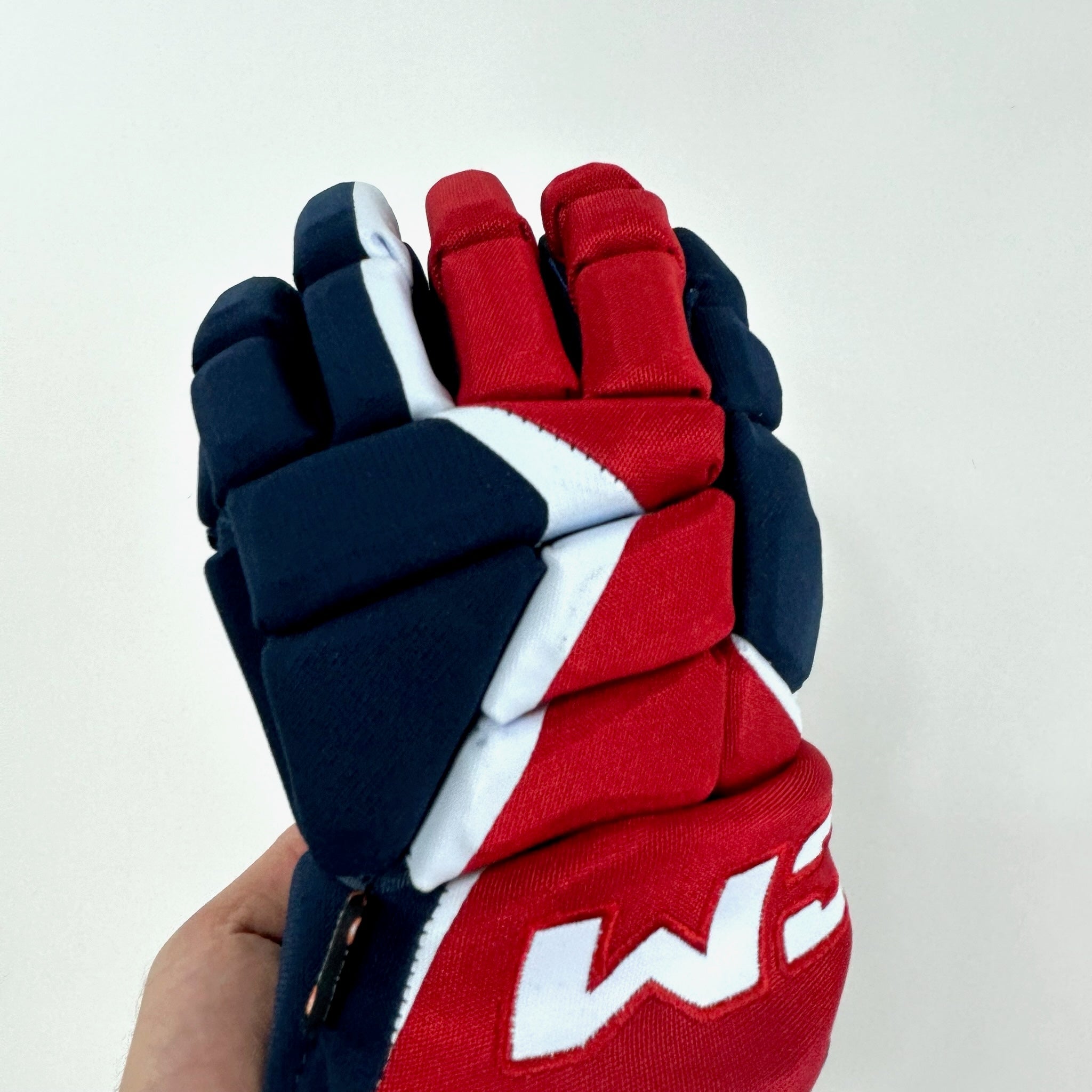 Brand New CCM Jetspeed Xtra SE 12" Navy / Red / White Gloves