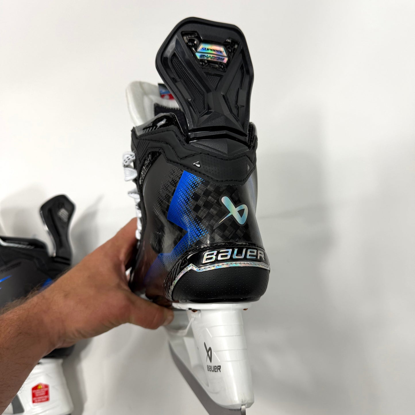 Brand New Custom Blue Bauer Shadow Pro Stock - Size 8.5 - Fit 1